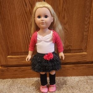 Stylish Doll with Multiple Outfits